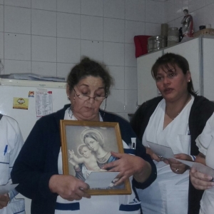 Novena de la Virgen del Huerto en el Hospital del Niño Jesús