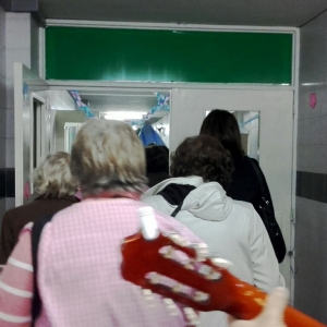 Procesión de nuestra Madre en el Hospital del Niño Jesús de Tucumán