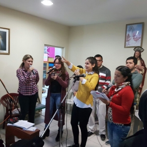 Procesión de nuestra Madre en el Hospital del Niño Jesús de Tucumán