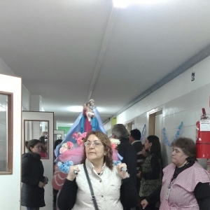 Procesión de nuestra Madre en el Hospital del Niño Jesús de Tucumán