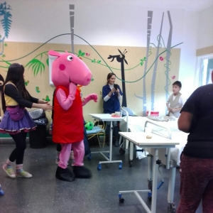 Festejos del día del niño en el hospital del Niño Jesús - Tucumán