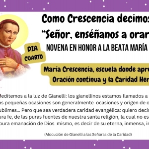 Novena a la Beata Crescencia