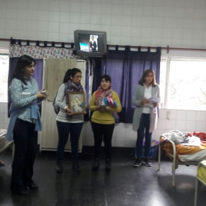 Novena de la Virgen del Huerto en el Hospital del Niño Jesús