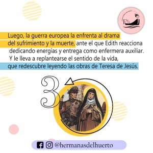 9 DE AGOSTO: SANTA TERESA BENEDICTA DE LA CRUZ.  EDITH STEIN. MÁRTIR Y RELIGIOSA  FIESTA