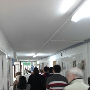 Procesión de nuestra Madre en el Hospital del Niño Jesús de Tucumán