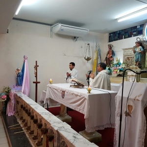 Procesión de nuestra Madre en el Hospital del Niño Jesús de Tucumán