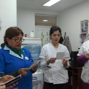 Novena de la Virgen del Huerto en el Hospital del Niño Jesús