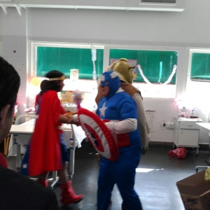 Festejos del día del niño en el hospital del Niño Jesús - Tucumán