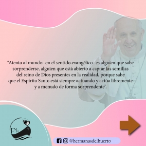 “Atento al mundo es el que no se queda en el balcón”