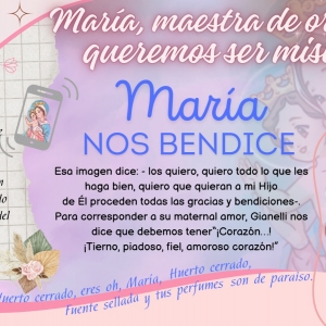 Novena a Nuestra Madre del Huerto