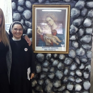 Novena de la Virgen del Huerto en el Hospital del Niño Jesús