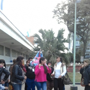 Procesión de nuestra Madre en el Hospital del Niño Jesús de Tucumán