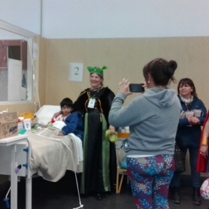 Festejos del día del niño en el hospital del Niño Jesús - Tucumán