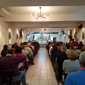 Procesión de nuestra Madre en el Hospital del Niño Jesús de Tucumán