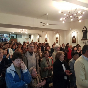 Procesión de nuestra Madre en el Hospital del Niño Jesús de Tucumán