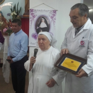 Homenaje a la Hna Catalina - Hospital San Bernardo - Salta