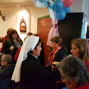 Procesión de nuestra Madre en el Hospital del Niño Jesús de Tucumán