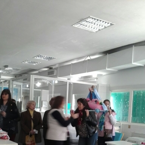 Procesión de nuestra Madre en el Hospital del Niño Jesús de Tucumán