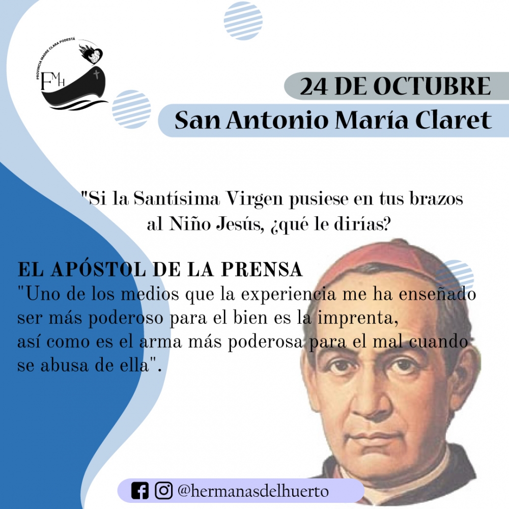 24 DE OCTUBRE San Antonio María Claret